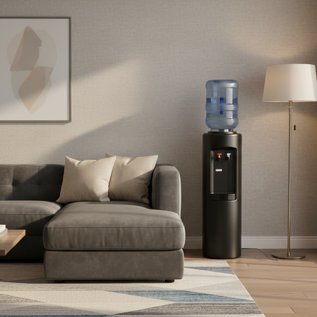 Crystal Mountain Aspen Elite Hot & Cold Water Dispenser - Black
