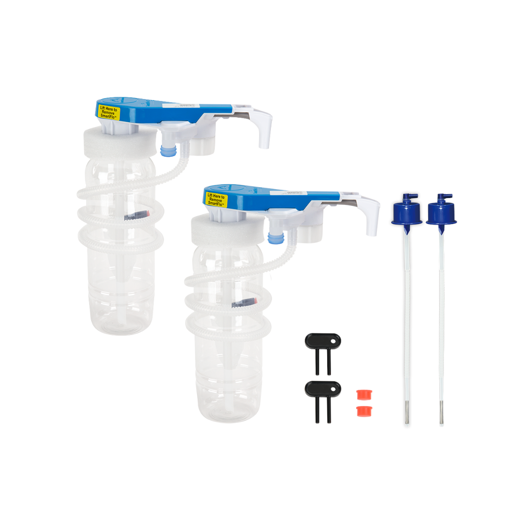 SmartFlo water cooler replacement part 2-pack — compatible with Crystal Mountain water cooler dispensers