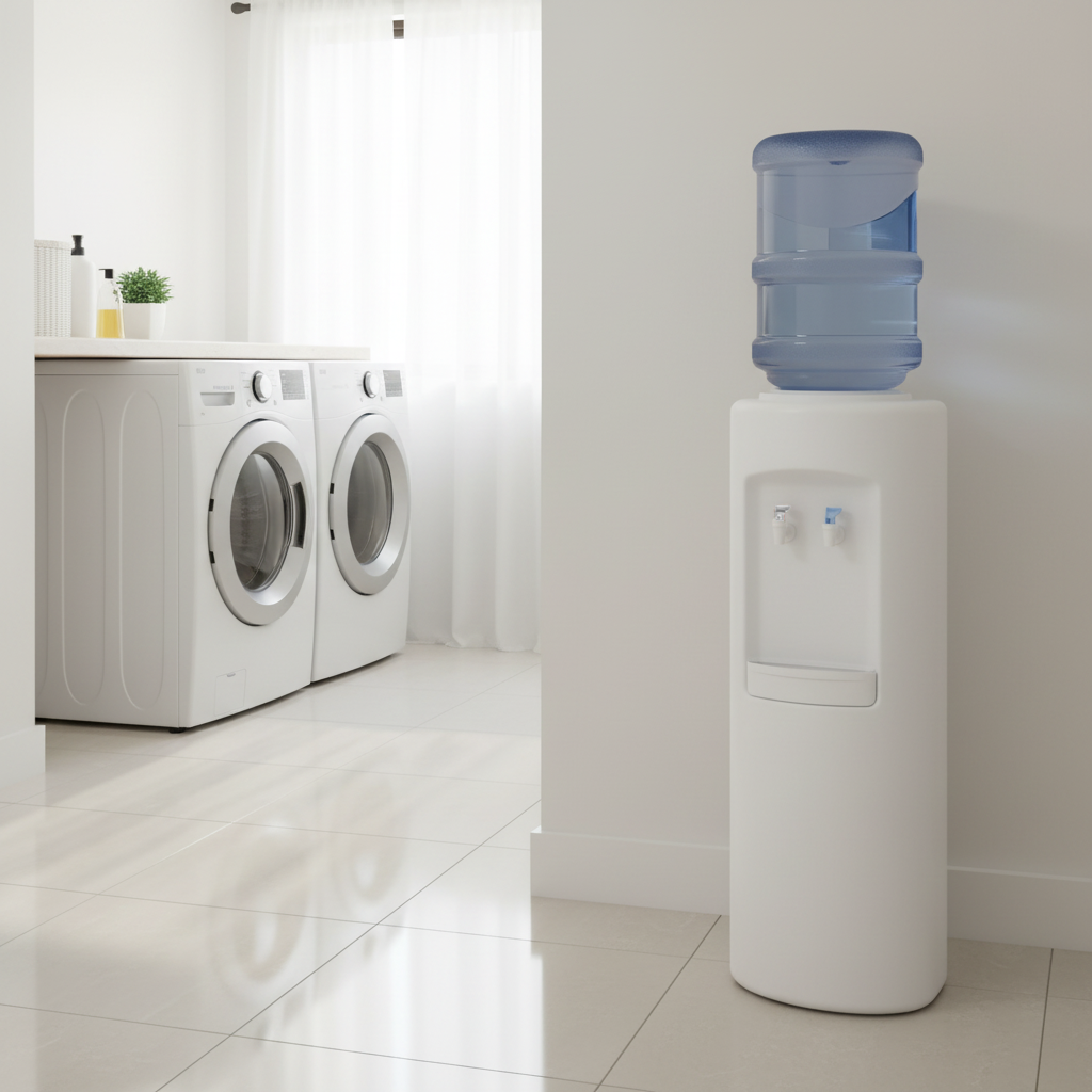 Crystal Mountain Aspen Elite Cook & Cold Water Dispenser - White