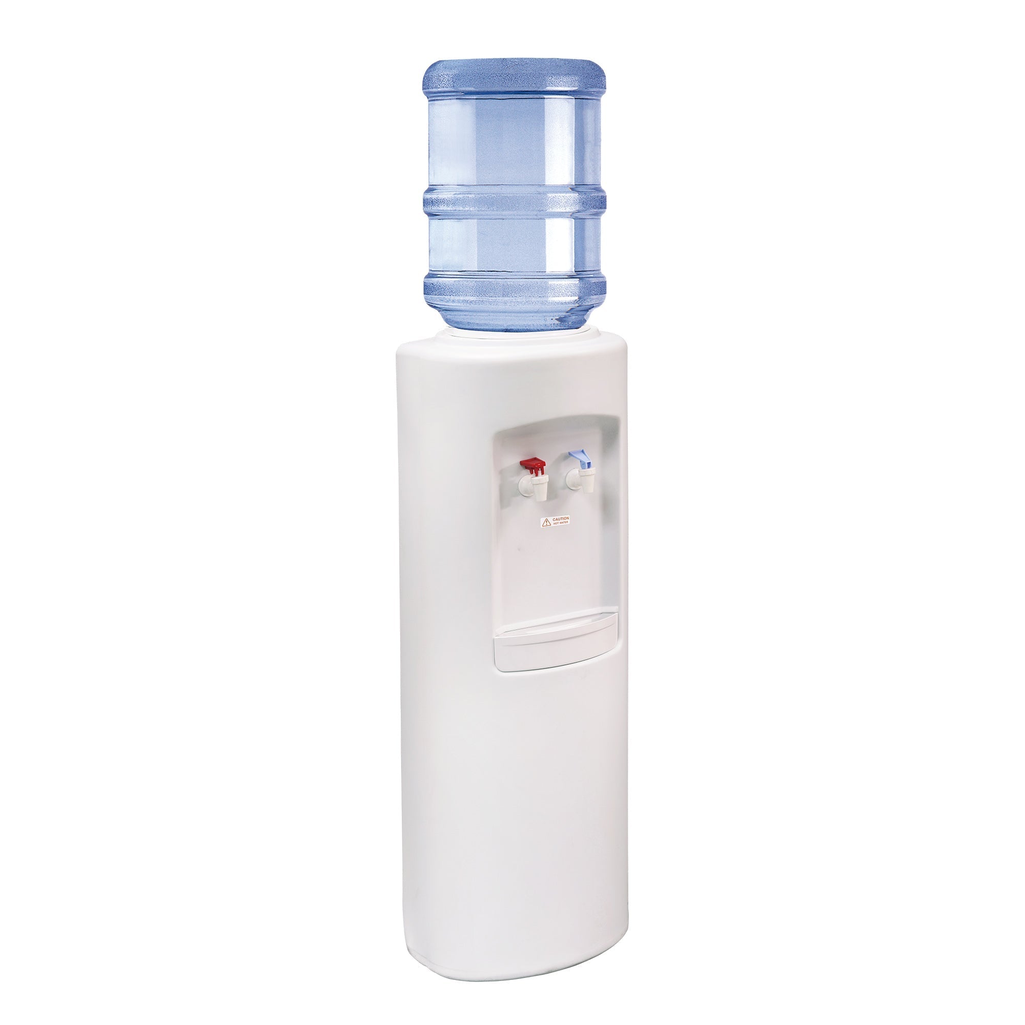 Aspen Elite white water cooler dispenser right view — hot and cold water