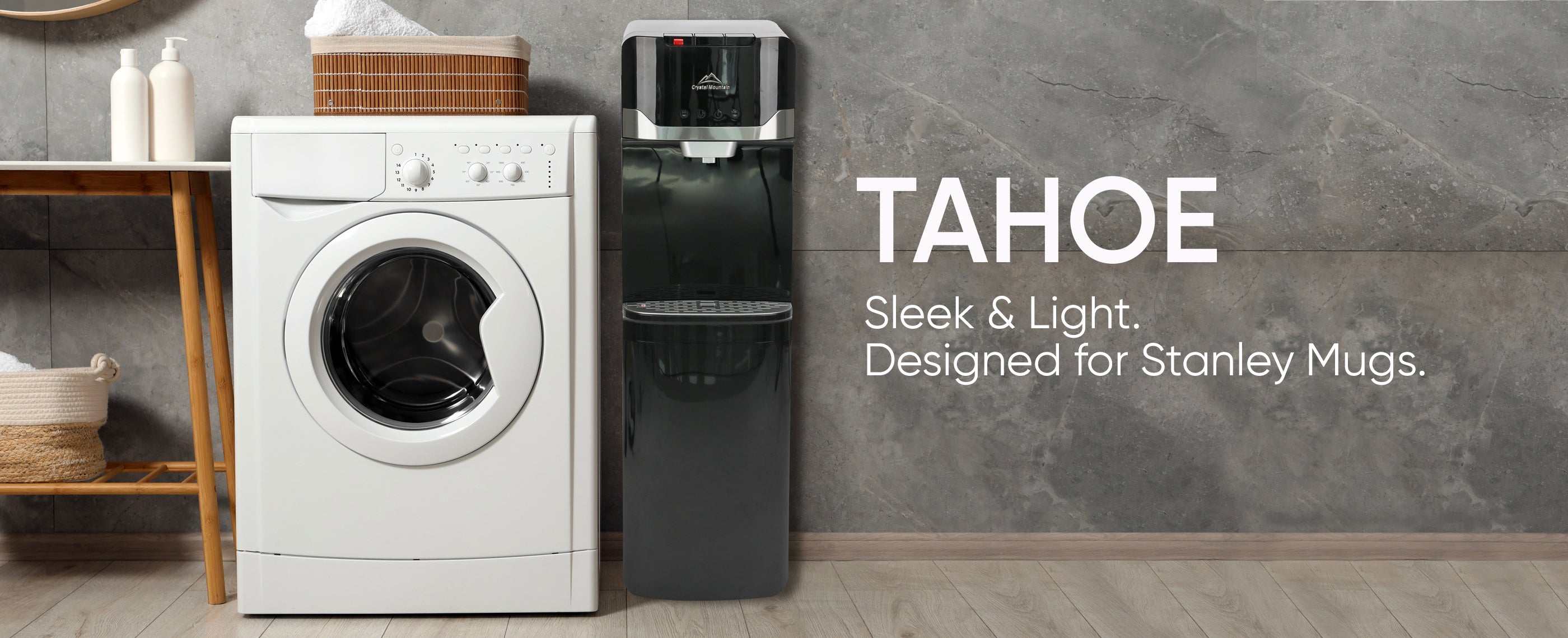 Tahoe water cooler dispenser for home use — freestanding design