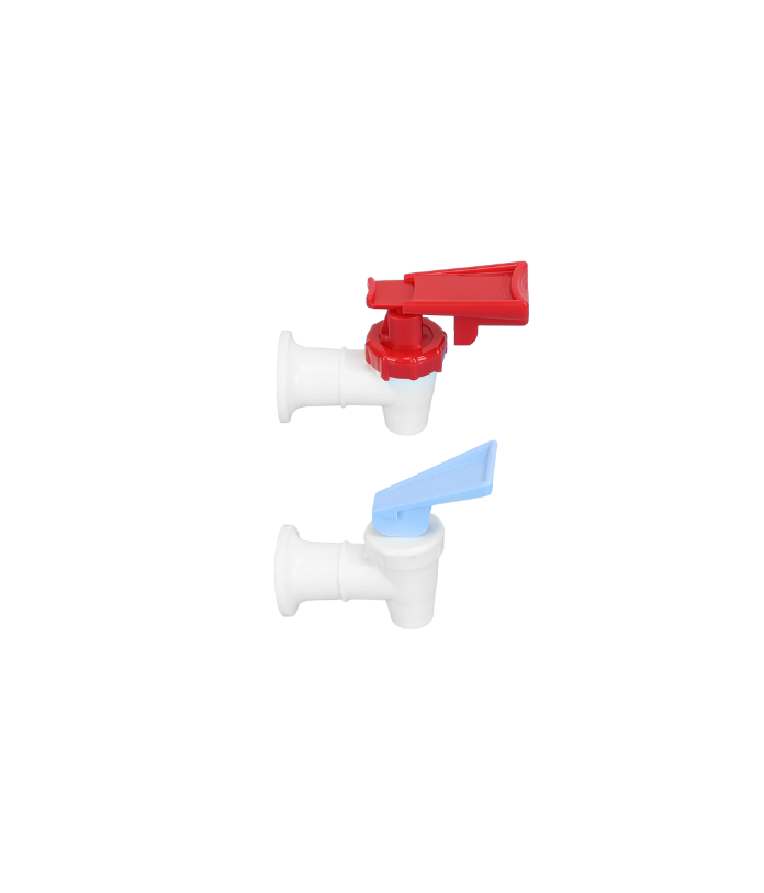 White faucet replacement kit — cold and hot water - Crystal Mountain Aspen and Glacier dispenser